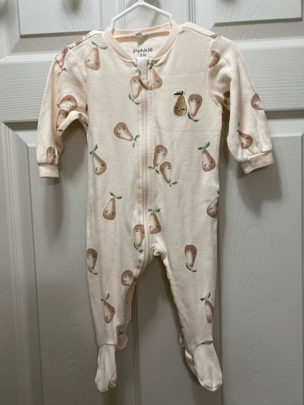 Cream Pear Print Pekkle Sleeper